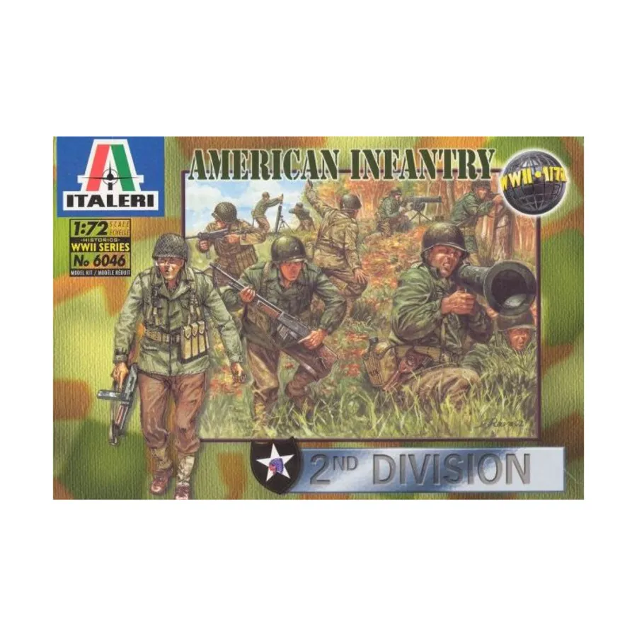 

Американская пехота - 2-я дивизия (издание 2002 г.), Historics Collection WWII (1:72) (Italeri)