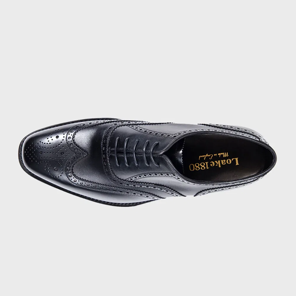 Мужские чёрные дерби Loake Buckingham от Loake — фото 2