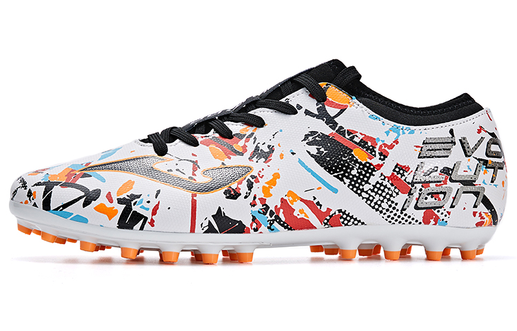 

Joma Эволюция МГ резиновые короткие шипы искусственный грунт противоскользящие износостойкие футбольные бутсы мужские белый черный белый, цвет White