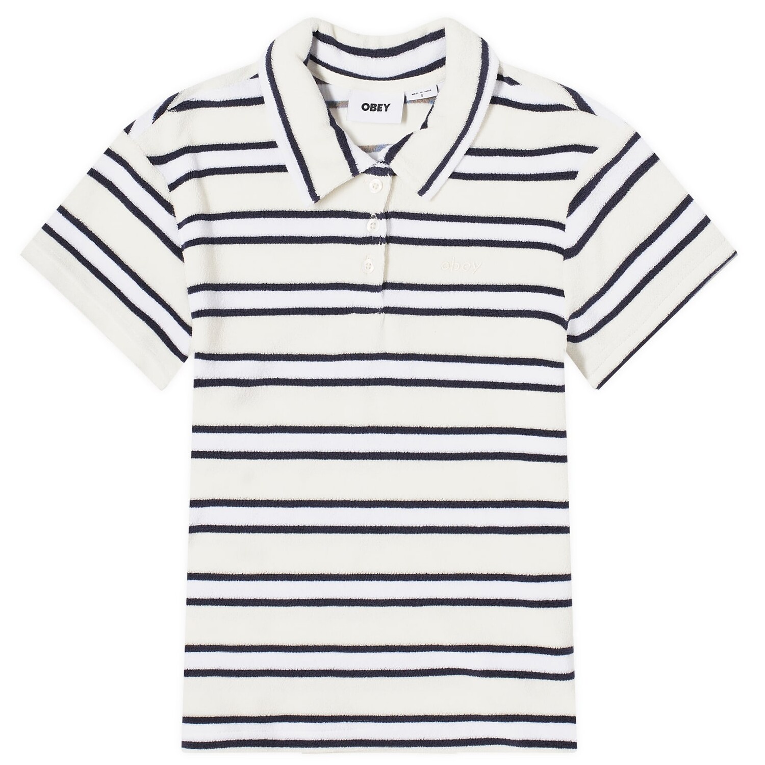

Поло Obey Sol Polo T-Shirt, цвет Unbleached Multi