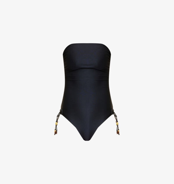 

Купальник бандо Palermo dd с завязками Seafolly, черный