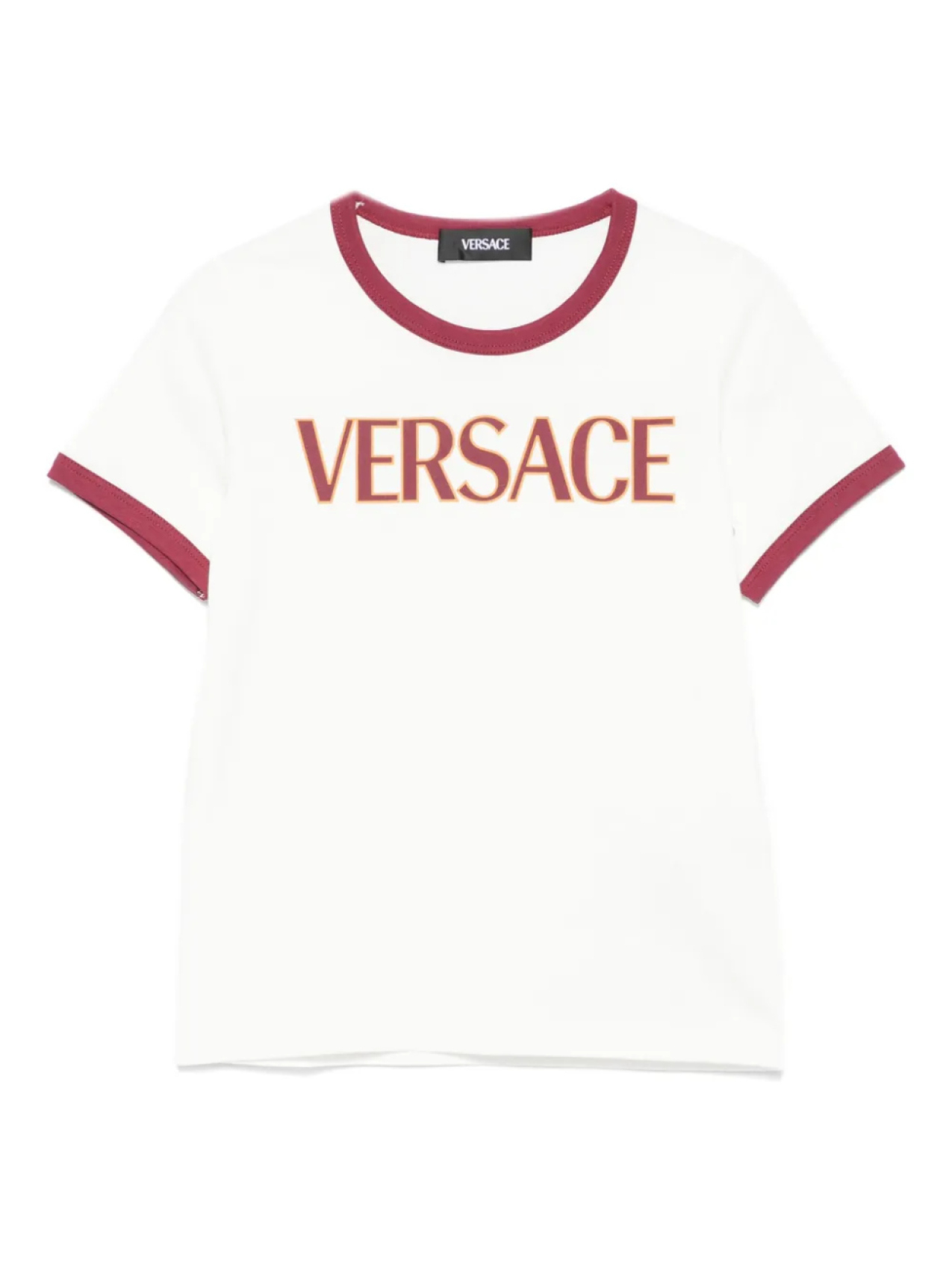 

Футболка с логотипом Versace Kids, белый