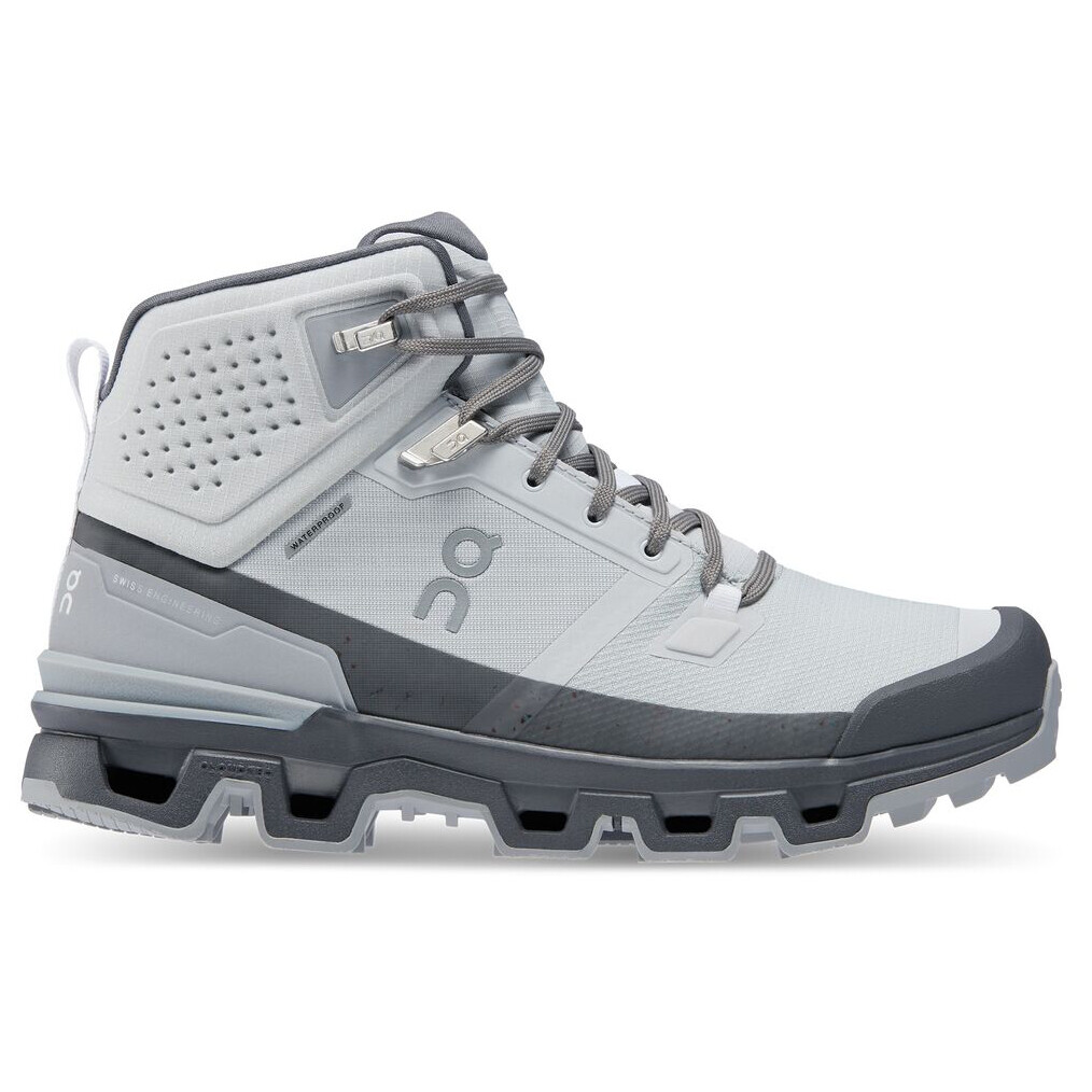 

Ботинки для прогулки On Women's Cloudrock 2 Waterproof, цвет Glacier/Eclipse
