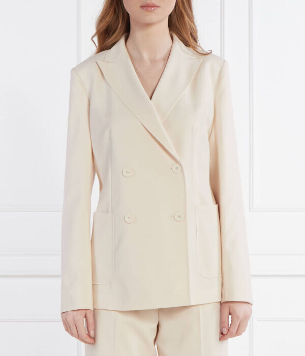

Пиджак женский Weekend Maxmara из шерсти, экрю