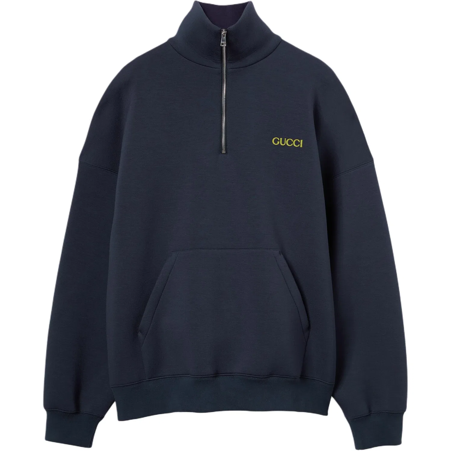 Куртка-полузамок GUCCI с патчем, Blue