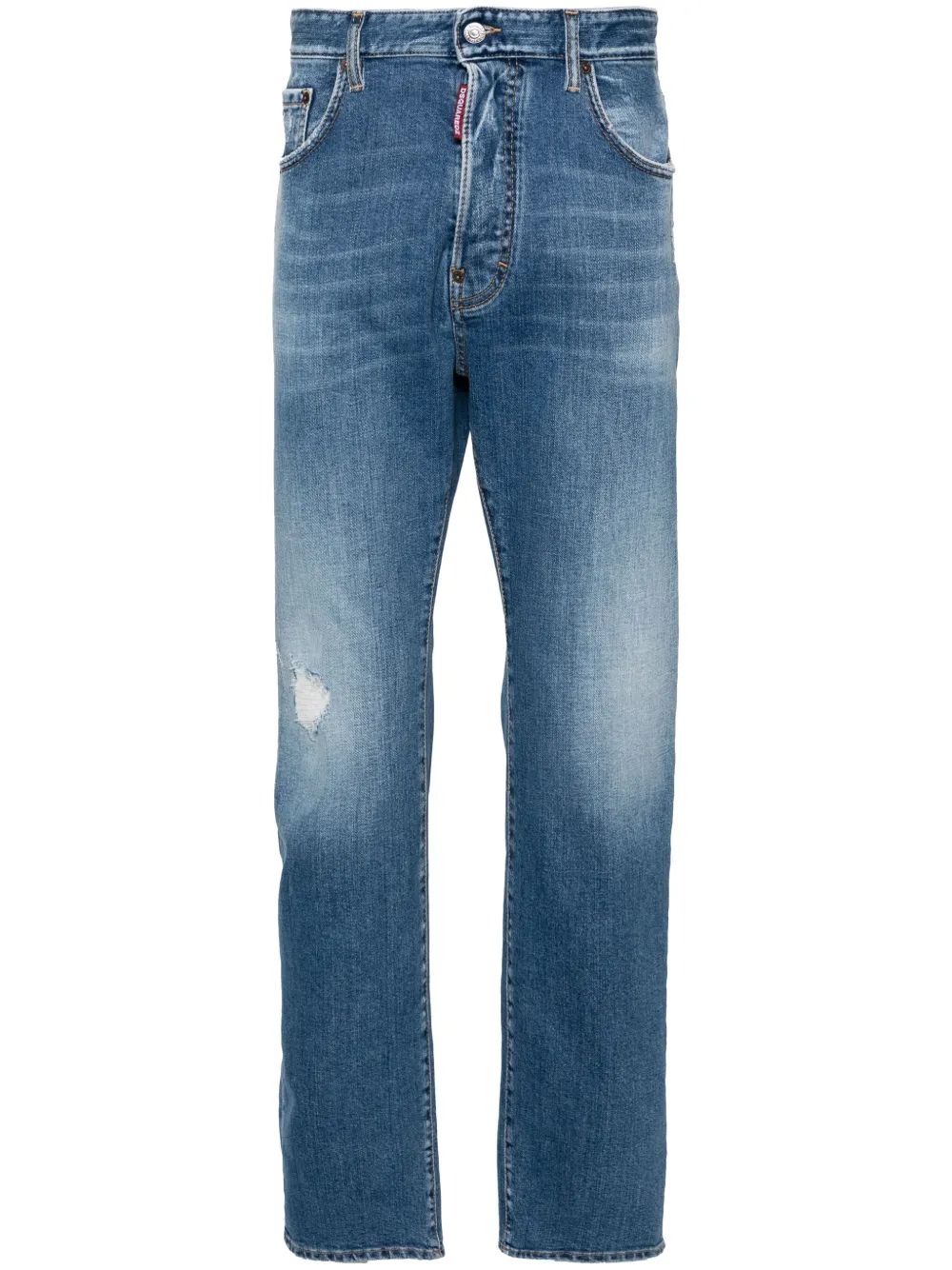 

Узкие джинсы 642 DSQUARED2, синий