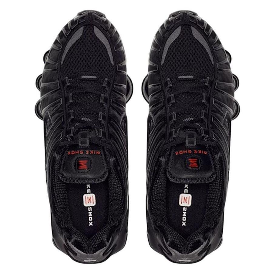 NIKE Кроссовки Shox TL Black Max Orange — фото 4