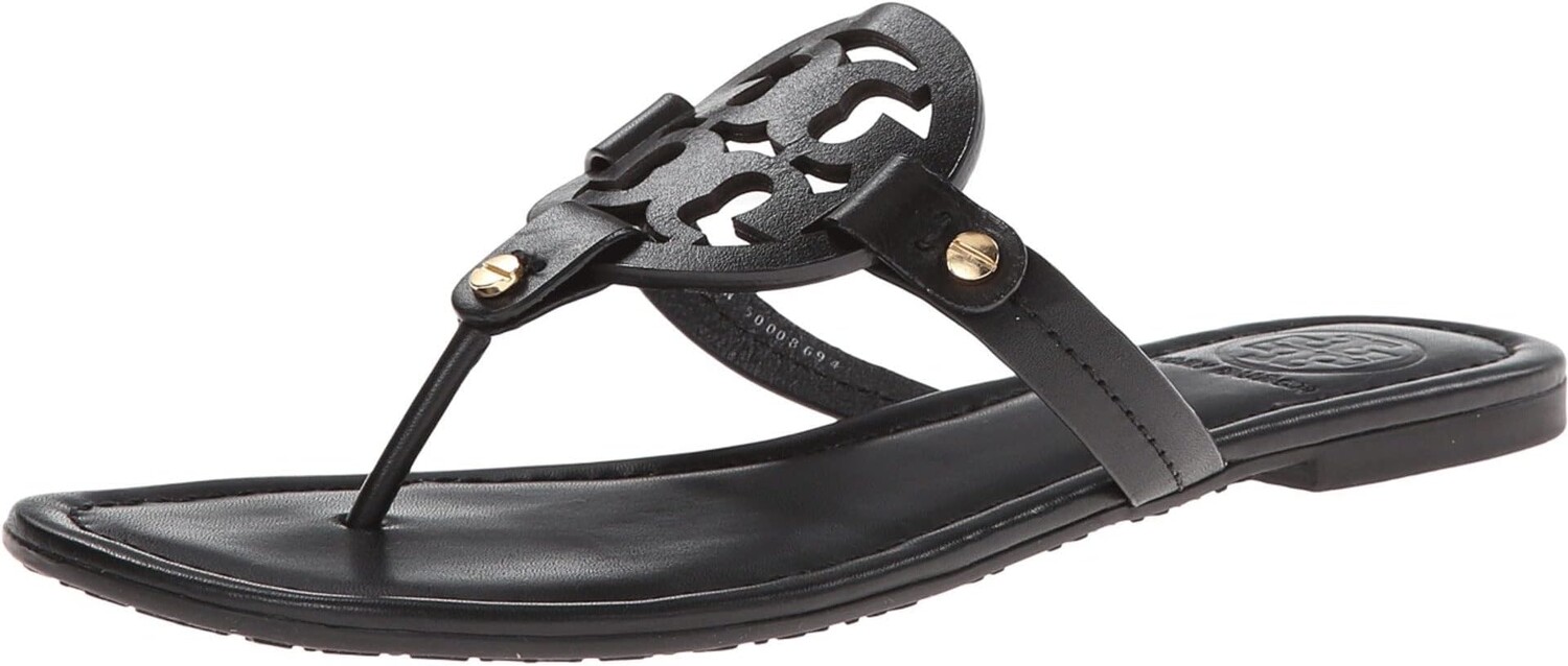 Шлепанцы Miller Sandal Tory Burch, цвет Perfect Black