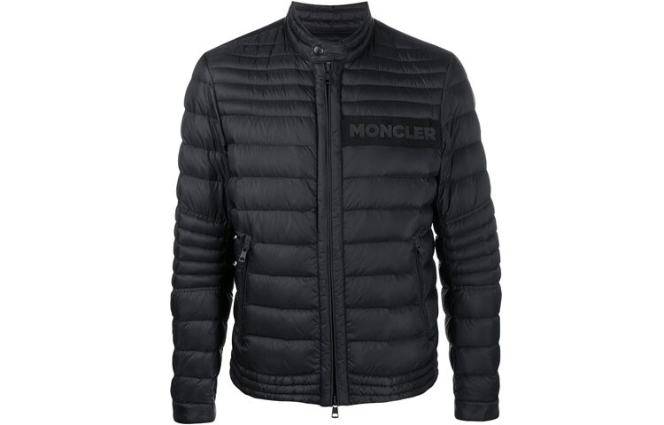 

Пуховик мужской черный Moncler