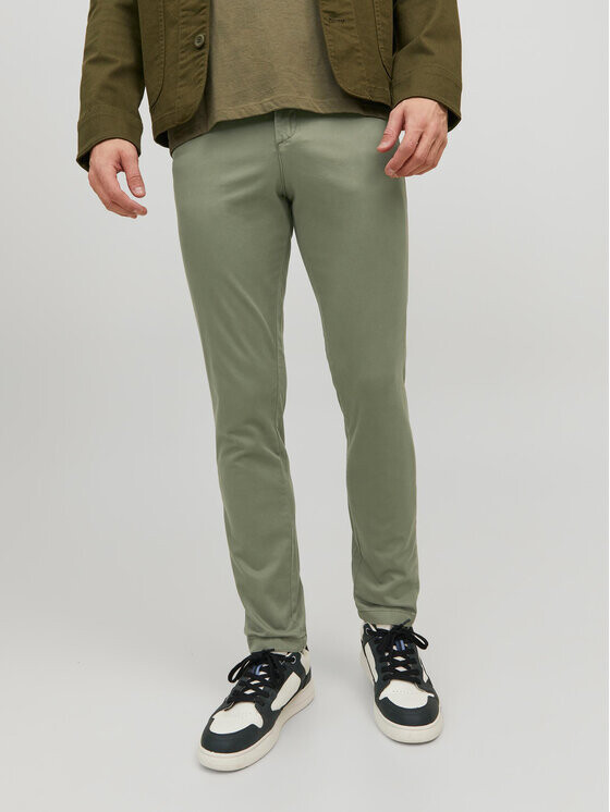 

Узкие брюки чиносы Jack&Jones, зеленый