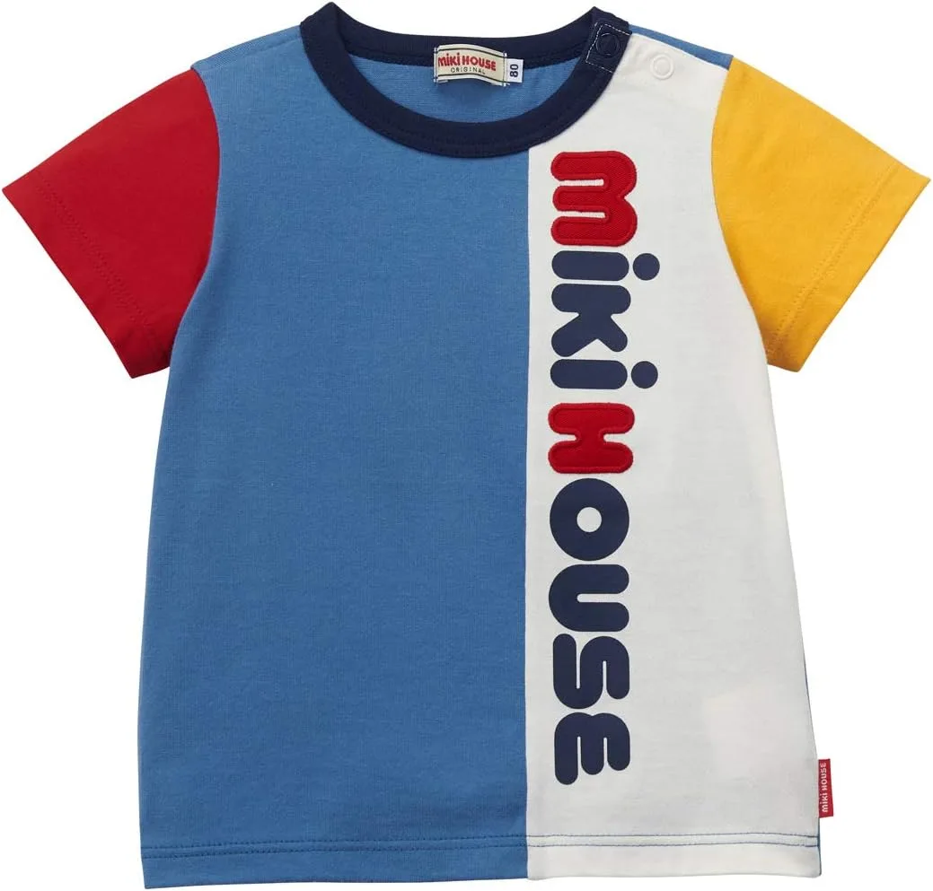 

Miki House 10-5208-822 футболка для мальчиков и девочек, короткий рукав MIKIHOUSE(ミキハウス)