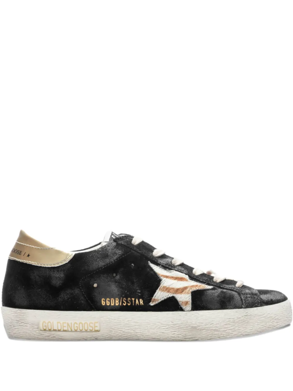 

Кроссовки Superstar Black/Zebra GOLDEN GOOSE, черный
