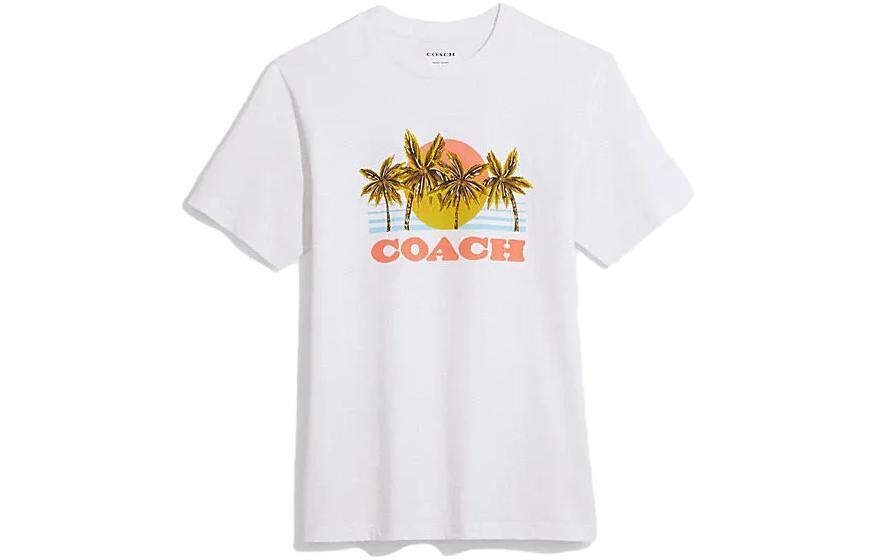 

Футболка мужская белая Coach, белый