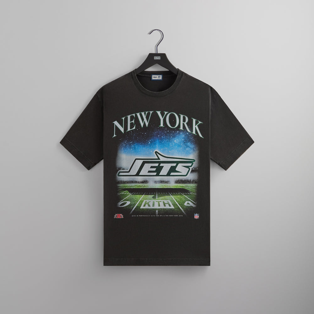 

Футболка Kith & '47 for the NFL: Jets Vintage Tee, черный