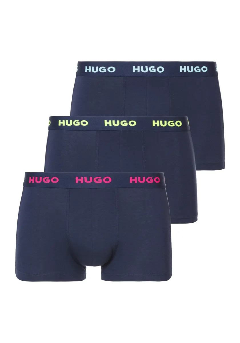 

HUGO Underwear Чемоданы (3 шт. в упаковке, 3 шт. в упаковке), с логотипом бренда, цвет Navy414