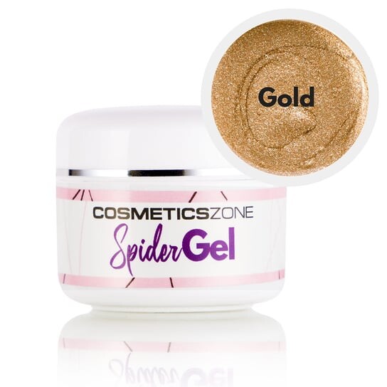 

Косметика Zone Spider Gel Gold - 5мл, Cosmetics Zone