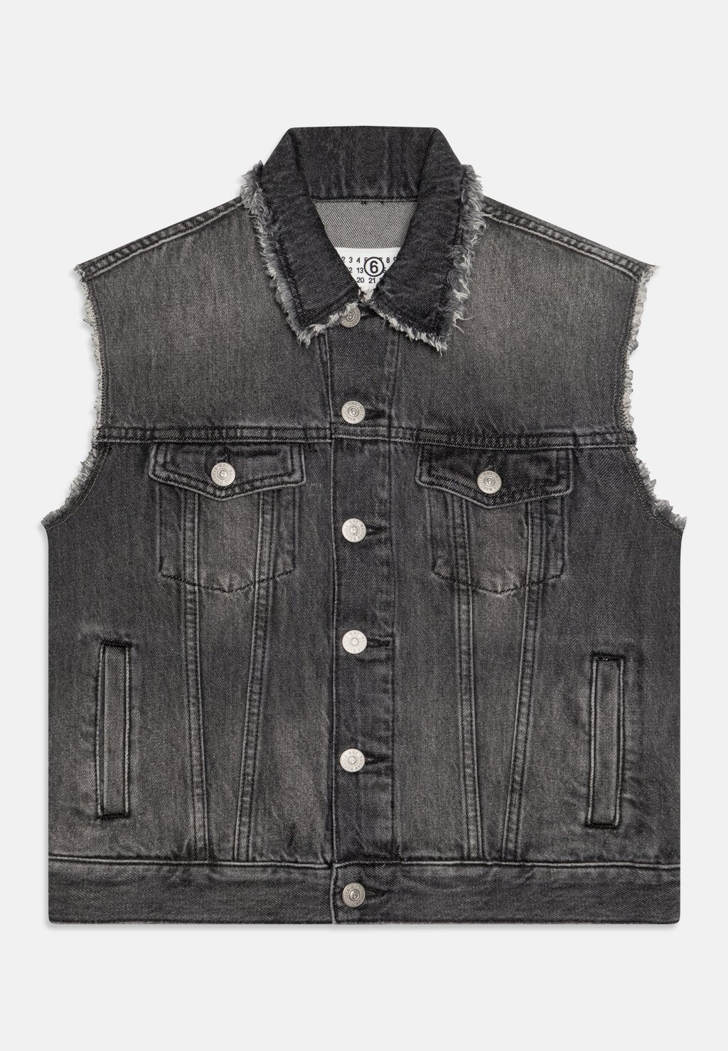 

Жилет UNISEX MM6 Maison Margiela, черный деним