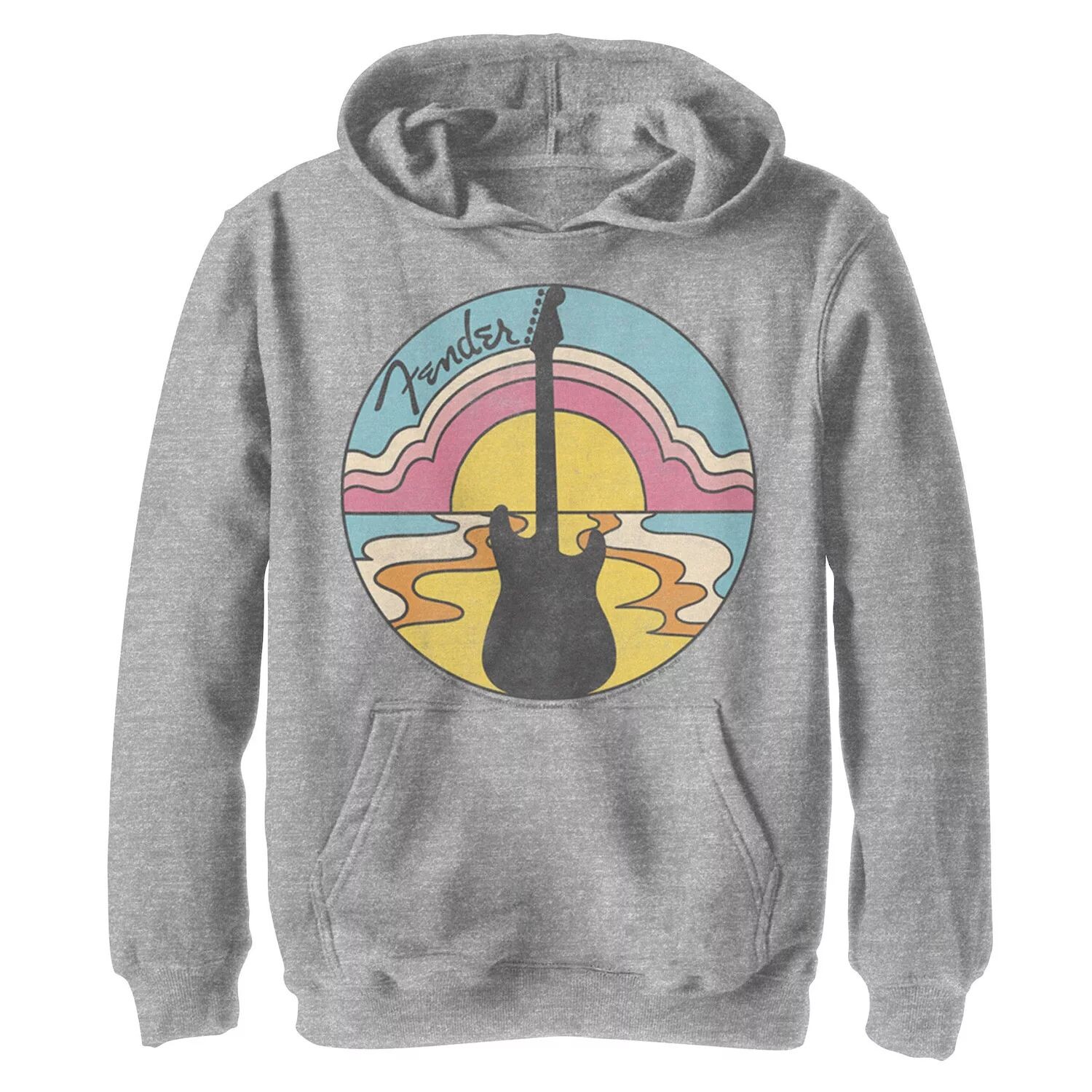 

Толстовка с логотипом Fender Groovy Sunset для мальчиков 8–20 лет Licensed Character