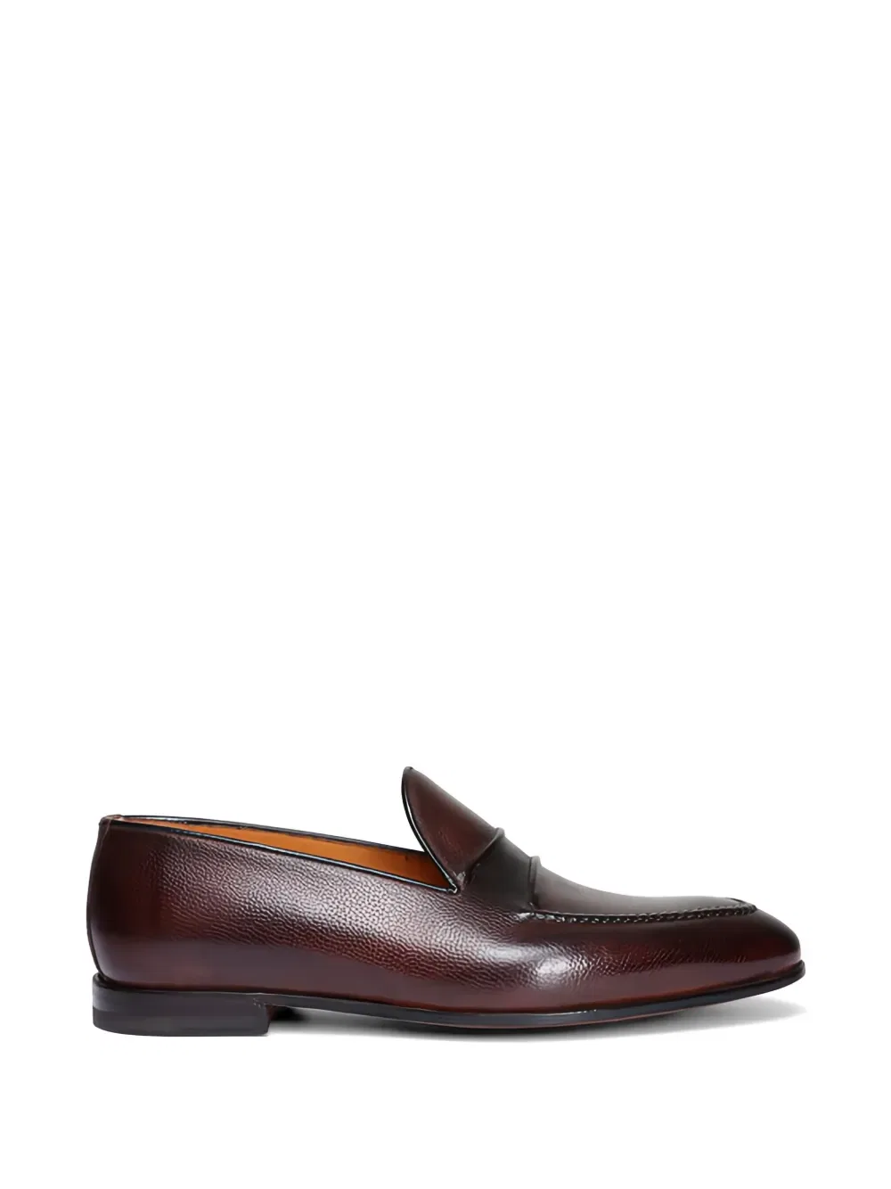 Кожаные лоферы Bontoni, коричневый