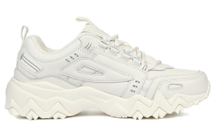 Кроссовки FILA Oakmont Casual Shoes Unisex Low-Top Beige White — фото 2