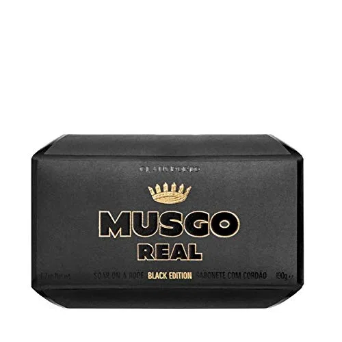 Мыло на веревке Musgo Real Black Edition Claus Porto — фото 2