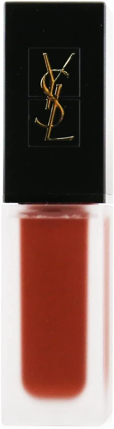 Матовая жидкая помада Yves Saint Laurent Tatouage Couture Velvet Cream, оттенок 212 Rouge Rebel, 6 мл — фото 2