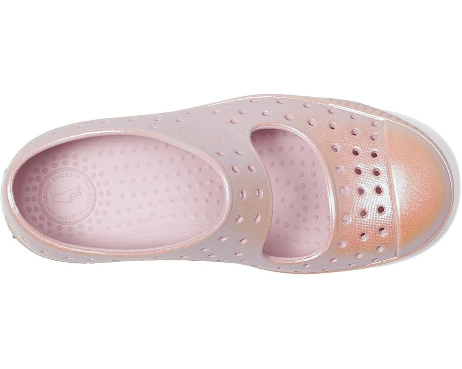 Детские кроссовки Native Shoes Jefferson Juniper (для малышей) Native Shoes Kids, Barely Pink/Barely Pink/All Over Shine — фото 2
