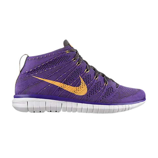 

Кроссовки Nike Free Flyknit Chukka 'Hyper Grape', фиолетовый