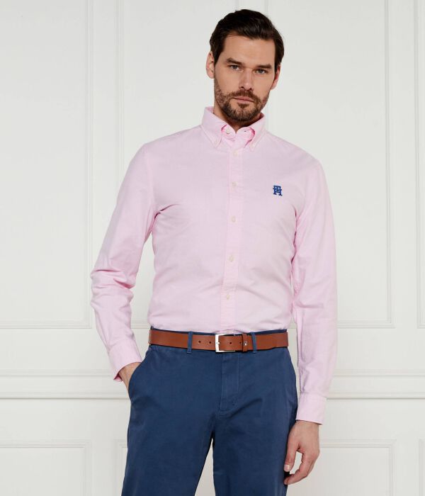 

Рубашка Regular fit Tommy Hilfiger, розовый
