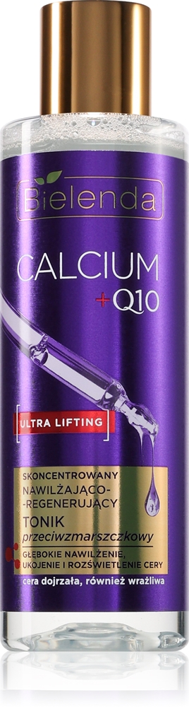 

Концентрированный увлажняющий и восстанавливающий тоник против морщин с кальцием и Q10 Bielenda, 200 мл