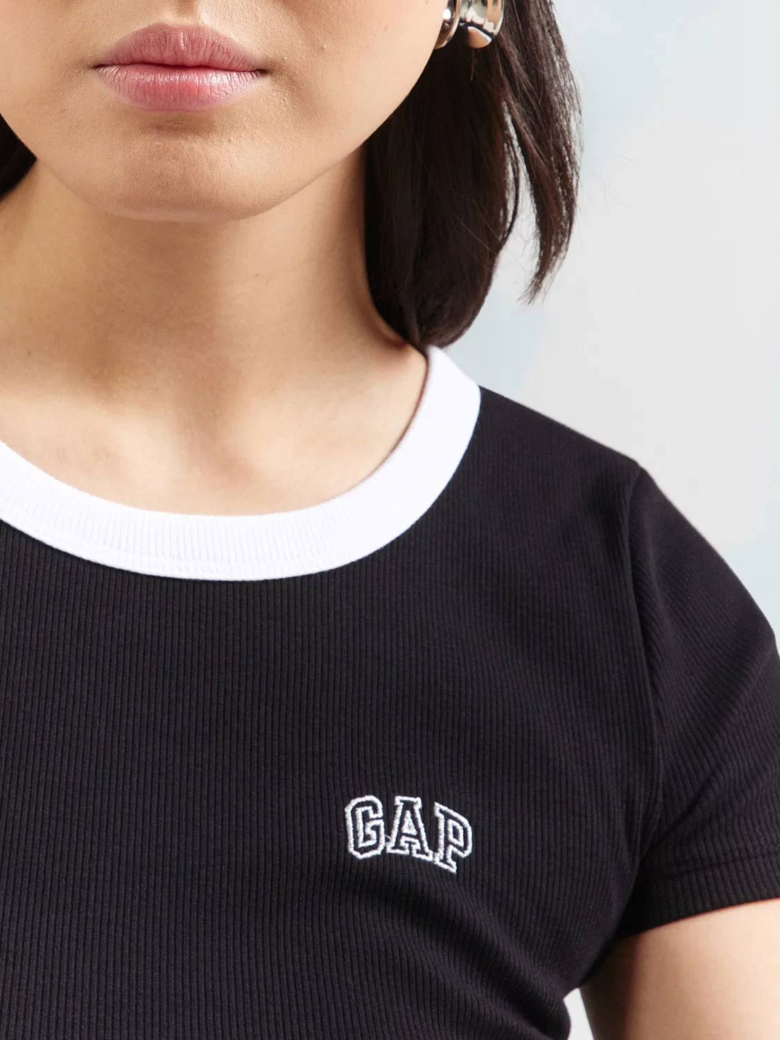 Черная рубашка Gap — фото 2