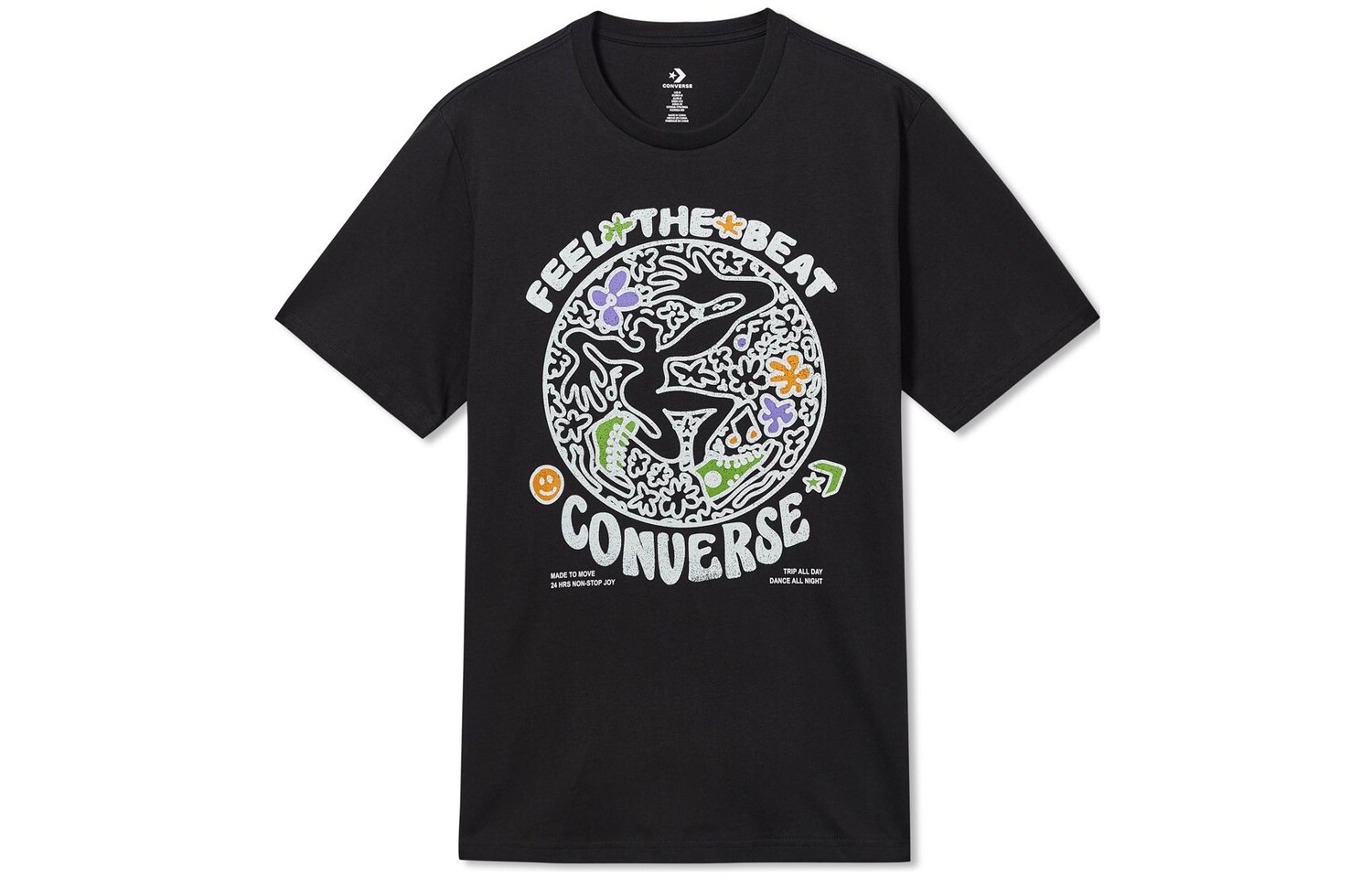 

Мужская футболка Converse, Черный