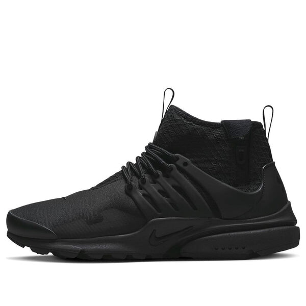 

Кроссовки air presto mid utility 'triple black' Nike, черный