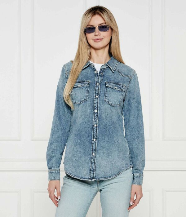 

Рубашка джинсовая Regular fit Tommy Hilfiger, синий