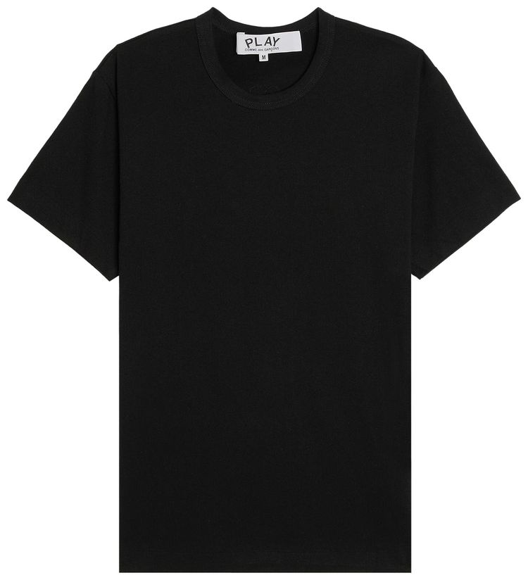 

Футболка Comme des Garçons PLAY Back Emblem T-Shirt 'Black', черный