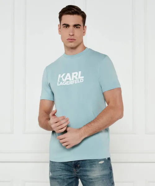 

Футболка Regular fit Karl Lagerfeld, синий