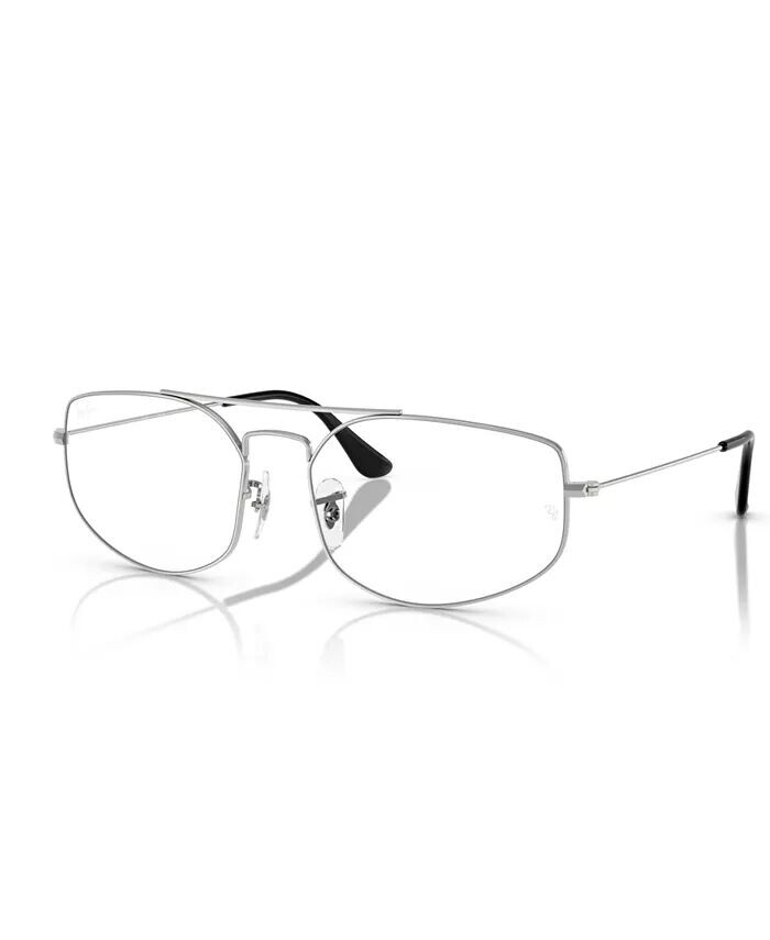 

Мужские и женские очки Explorer V Optics Ray-Ban, серебряный