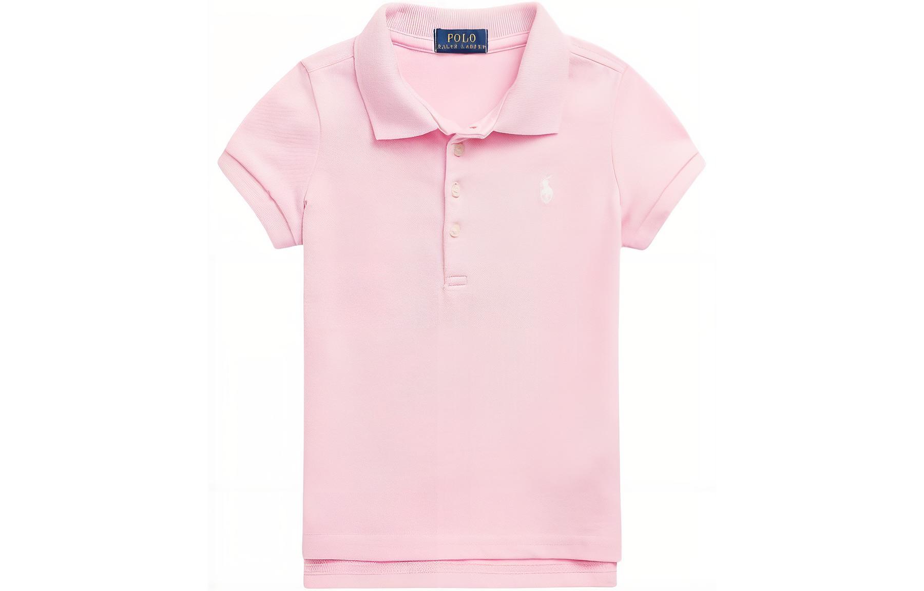 

Футболка Polo Ralph Lauren розовая детская