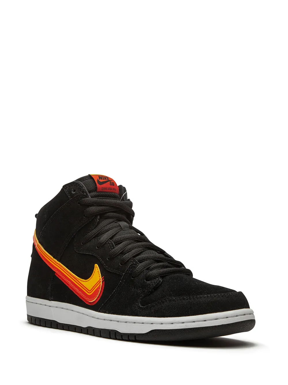 Кроссовки SB Dunk High Nike, черный — фото 2