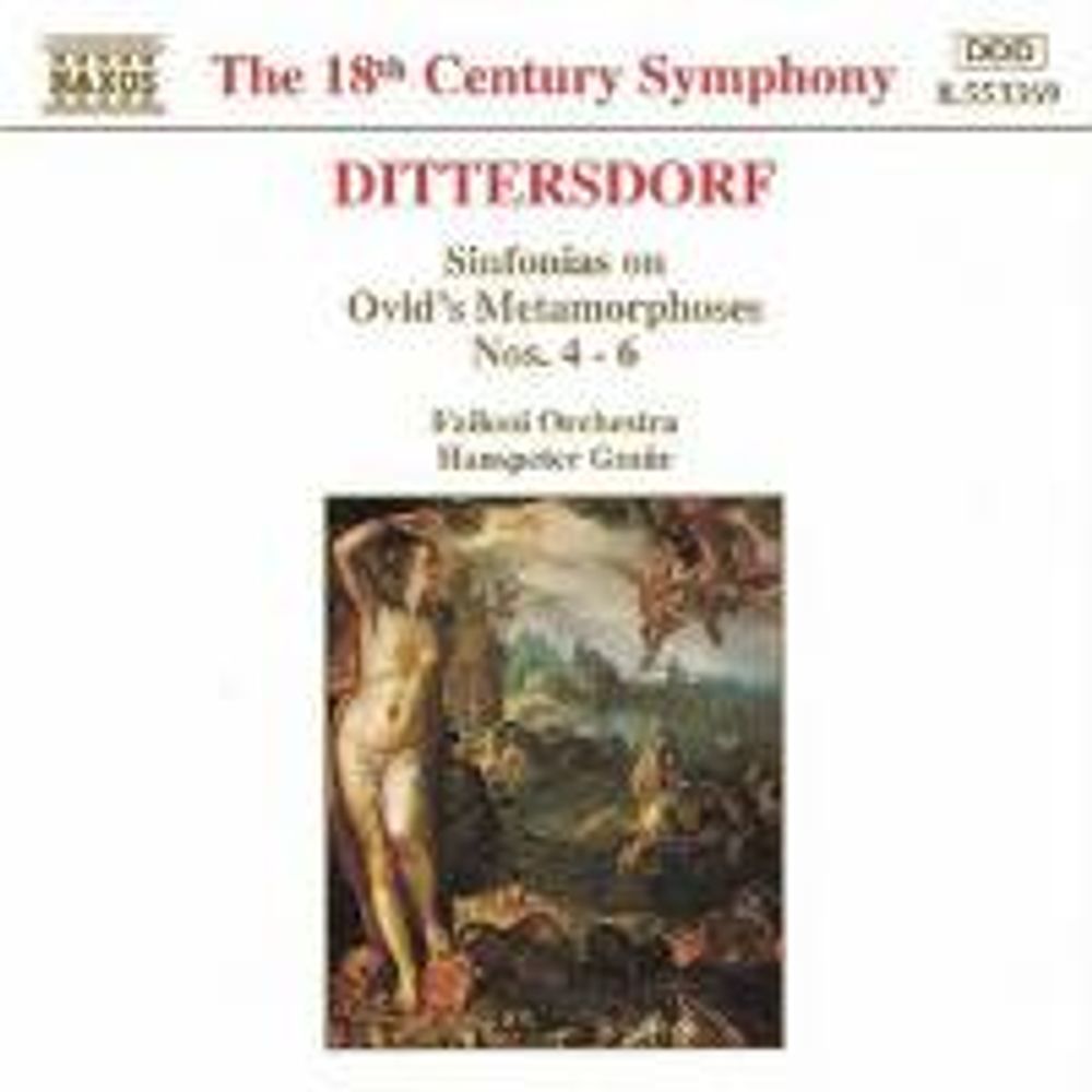 

Диск CD Sym Ovid's Metamorphoses 4-6 - Karl Ditters von Dittersdorf