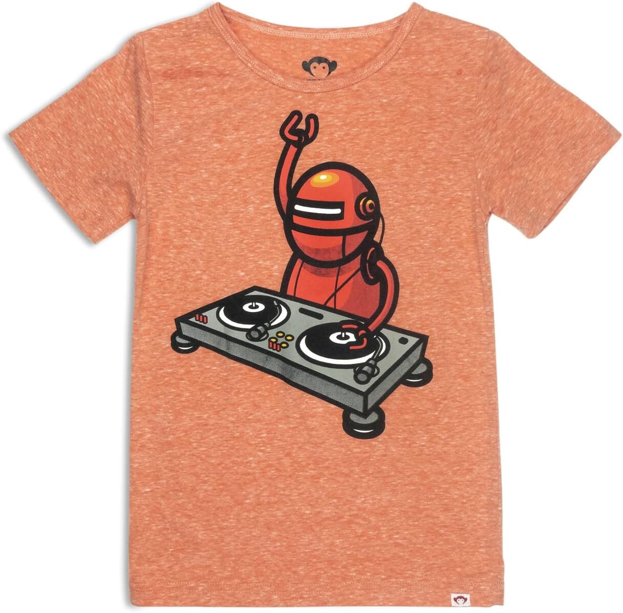 

Футболка Appaman Go DJ Tee, цвет Orange Peel Heather