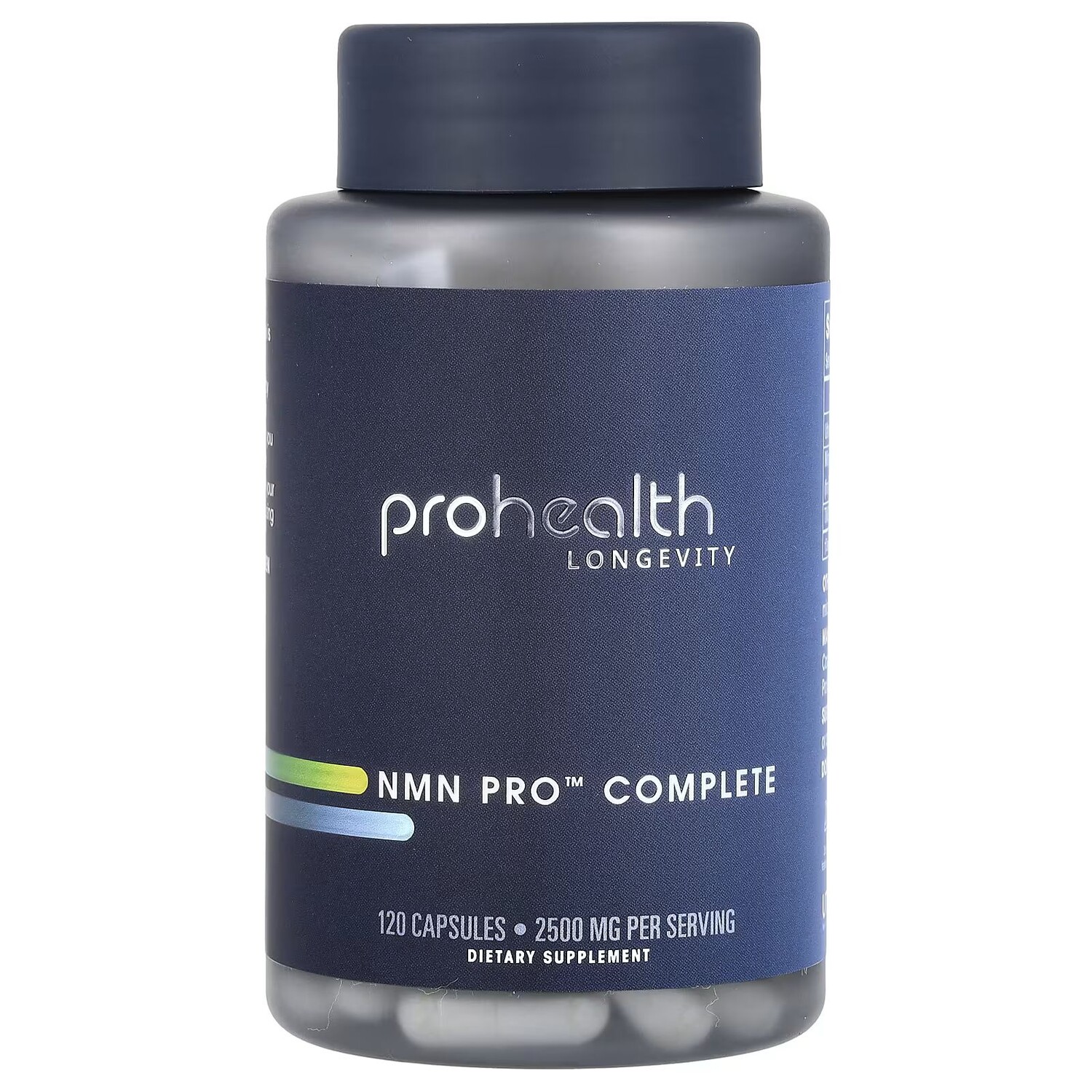 

NMN Pro Complete, 2500 мг, 120 капсул (625 мг на капсулу) Prohealth Longevity