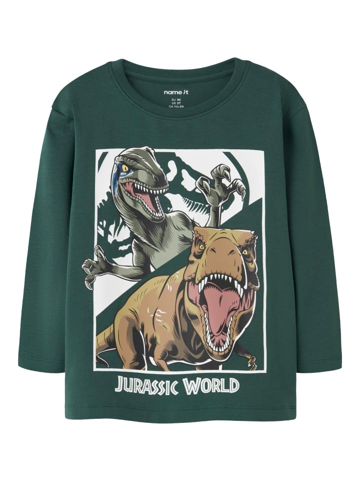 

Name it Футболка с длинными рукавами, цвет «Бистро Грин»