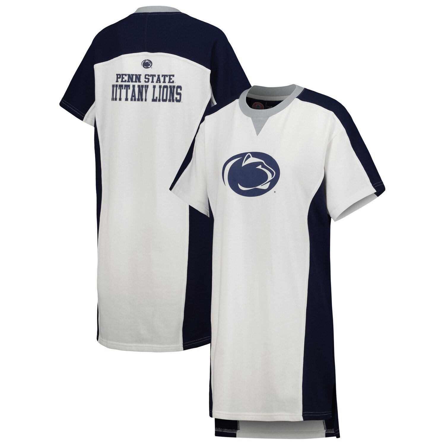 

Женское платье-футболка G-III 4Her by Carl Banks White Penn State Nittany Lions Home Run G-III