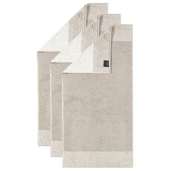 

Полотенце для рук Cawö Luxury Home Two-Tone 3er Pack, 100x10x50 см, песочный