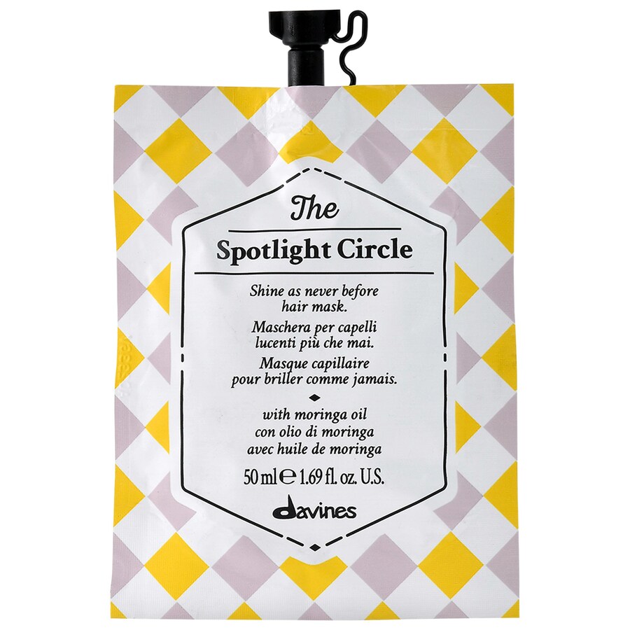 

Маска для волос Spotlight Circle для придания блеска волосам Davines, 1.69 oz/50 ml