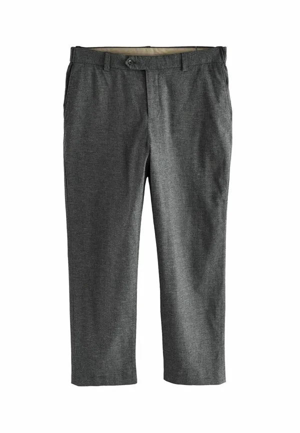 Классические брюки с элегантной текстурой Next, Charcoal Grey
