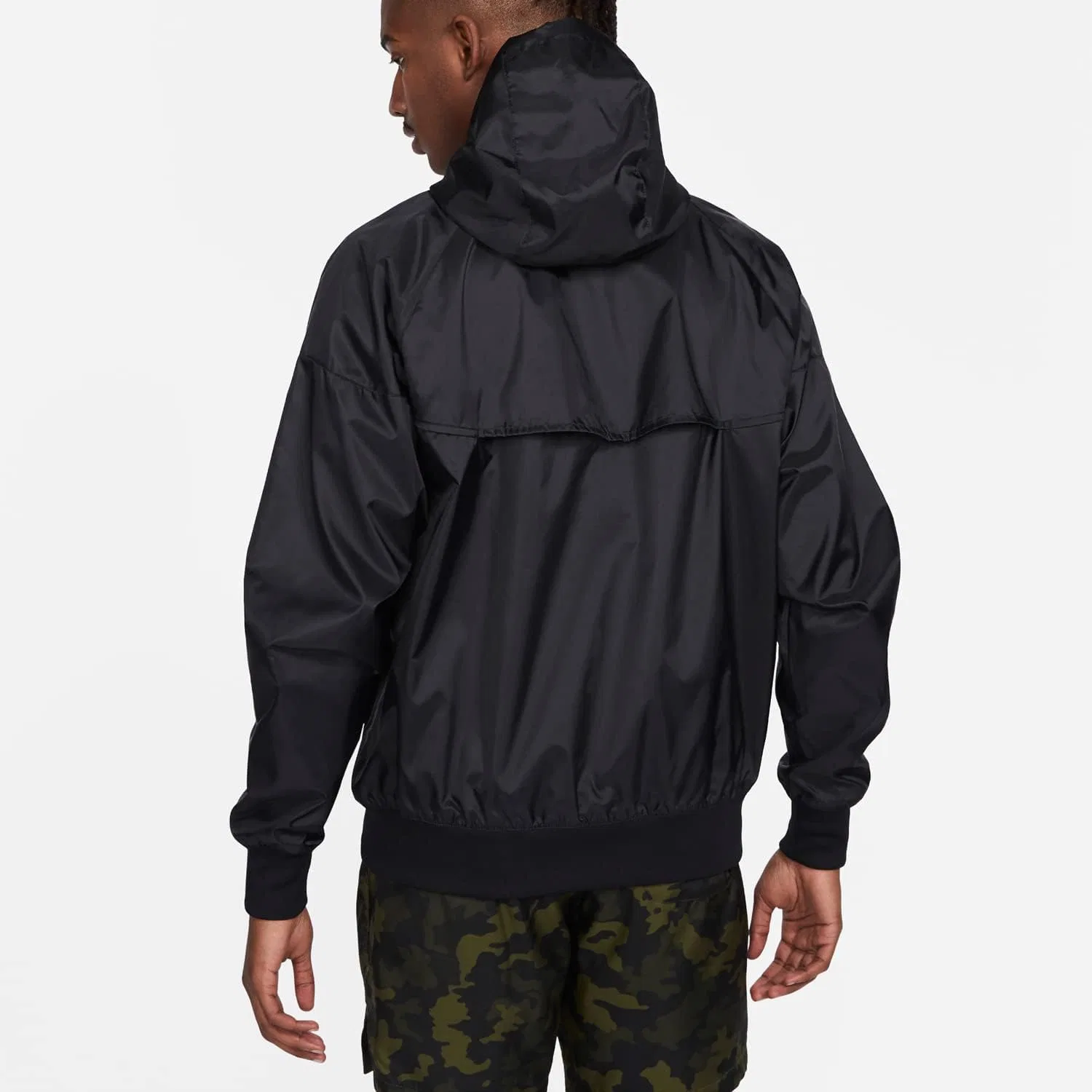 Куртка ветрозащитная Nike Windrunner, черный — фото 2