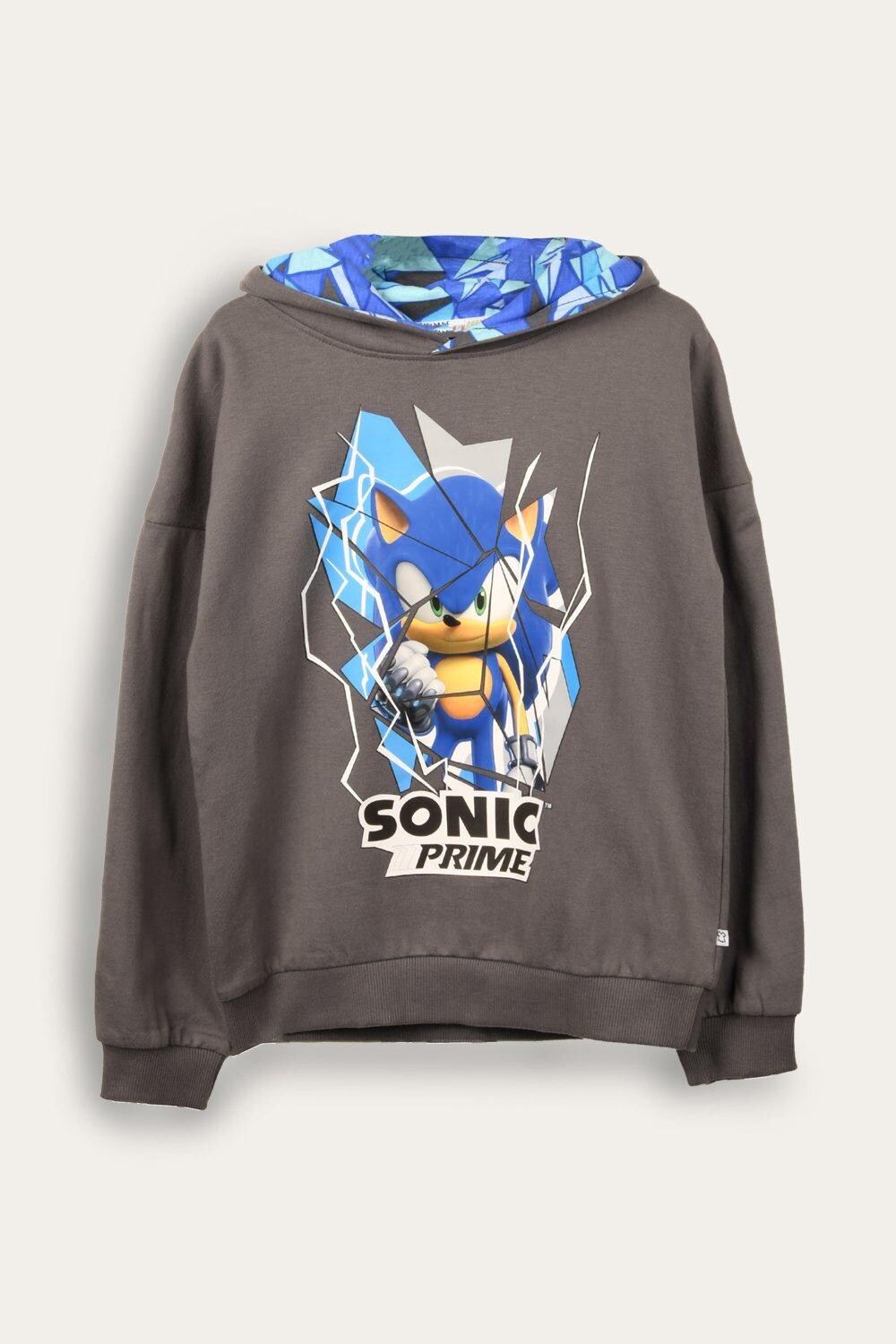 

Толстовка Соник Прайм Sonic, серый