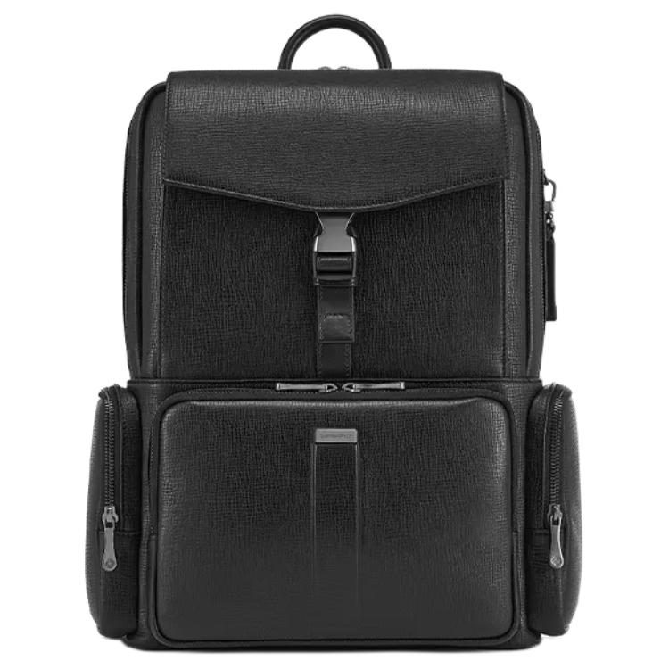 

Samsonite Кожаный рюкзак из коровьей кожи мужской черный